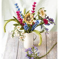 Felted Wisteria Purple