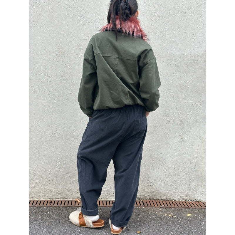 *NEW* Johanna Baby Cord Pants Washed Black