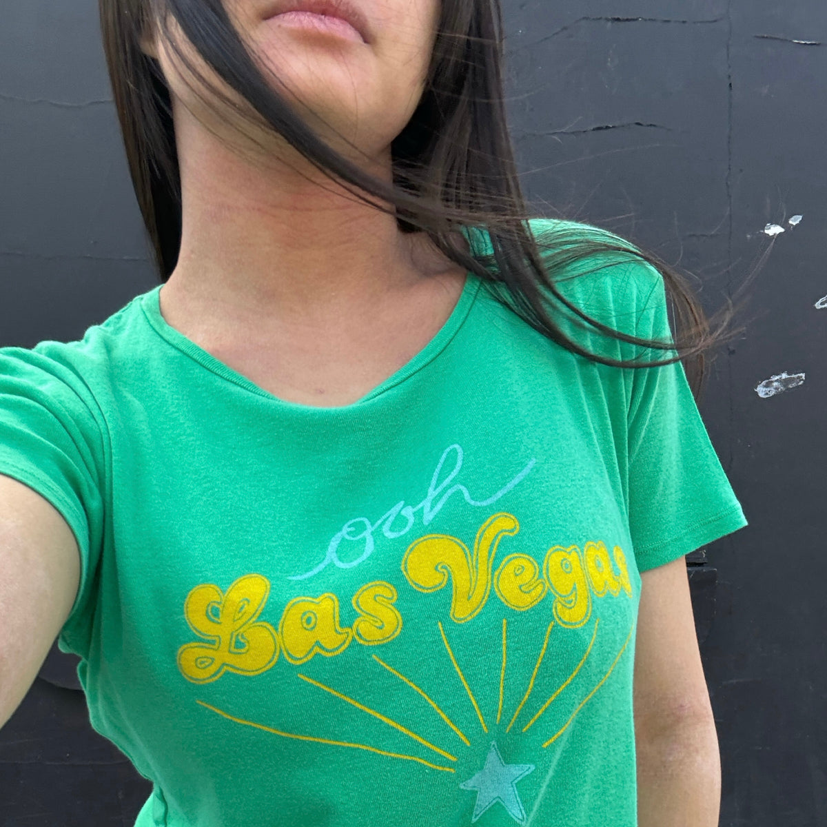 Ooh Las Vegas Green T