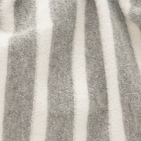 Emma Clutch Grey Stripe
