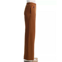 Rugby Stitch Wide Leg S'pants Cinnamon White Pink