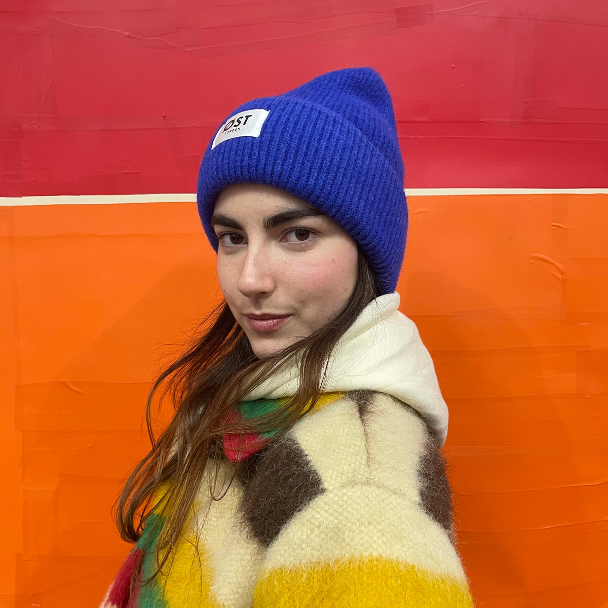 *BACK IN STOCK* Angora Beanie Royal Blue