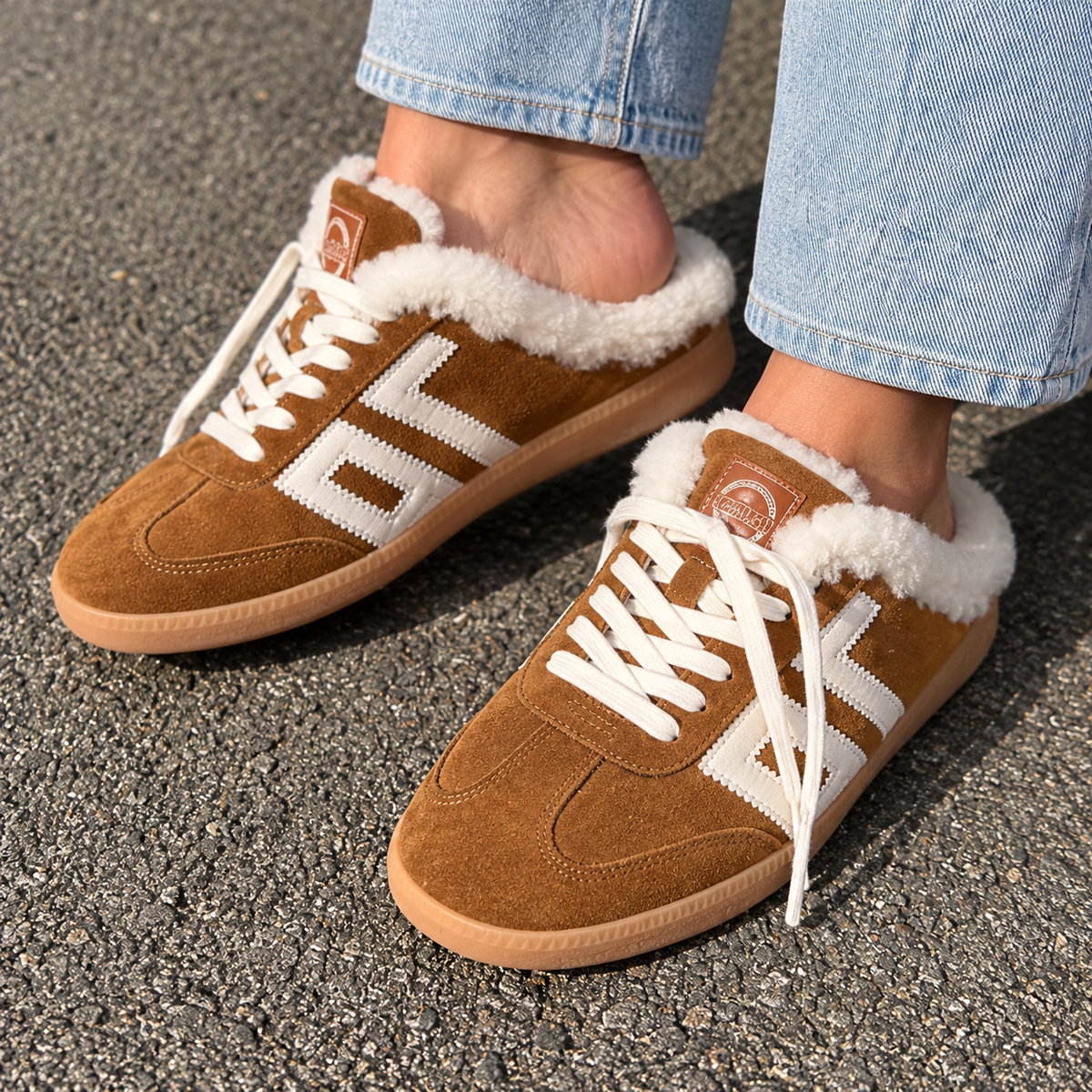 *AW26* Easter Suede Tan/Butter