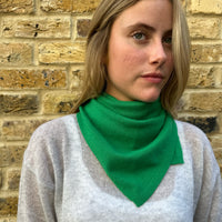 Cashmere Bandana Green