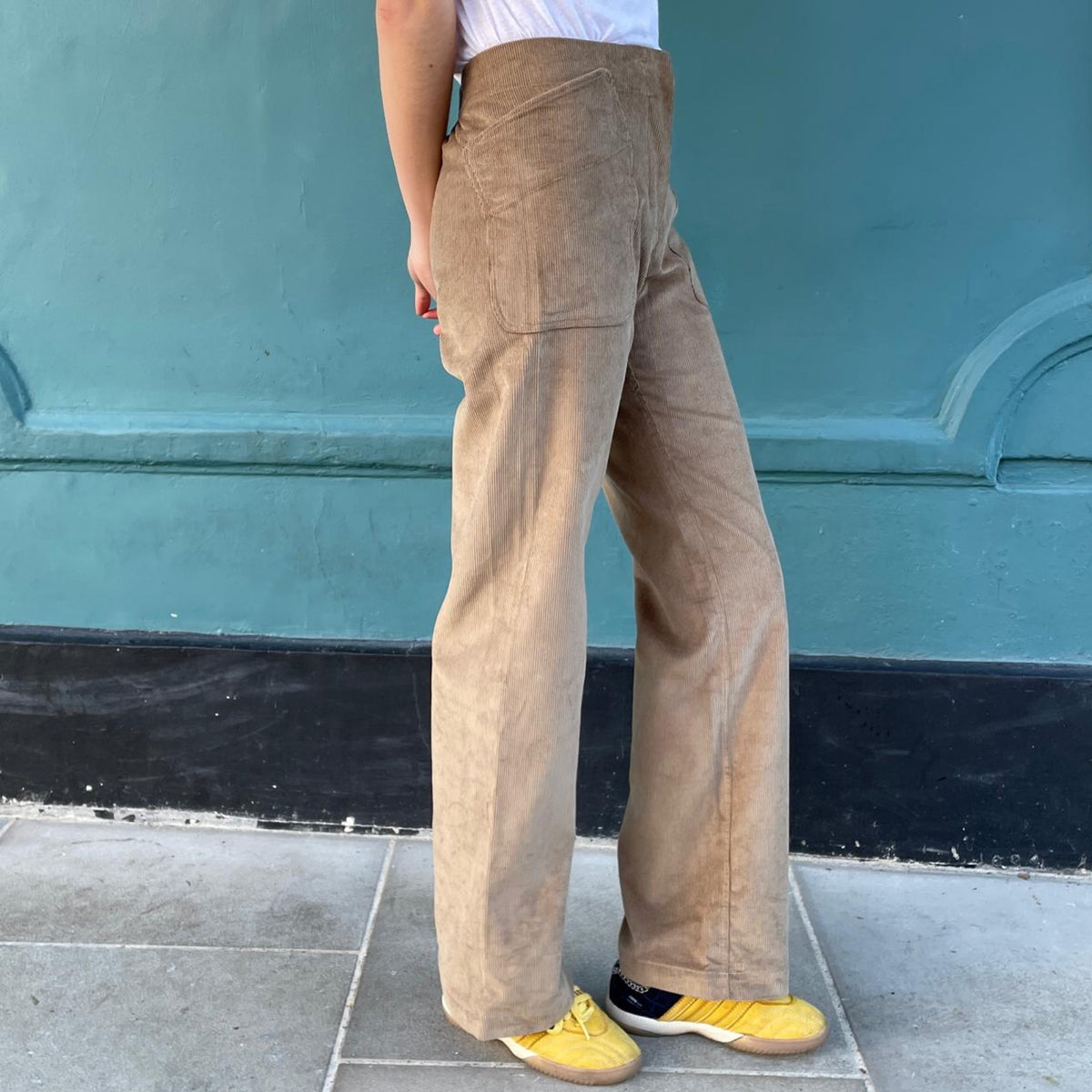 *NEW COLOUR* Cord Melrose Pant Beige