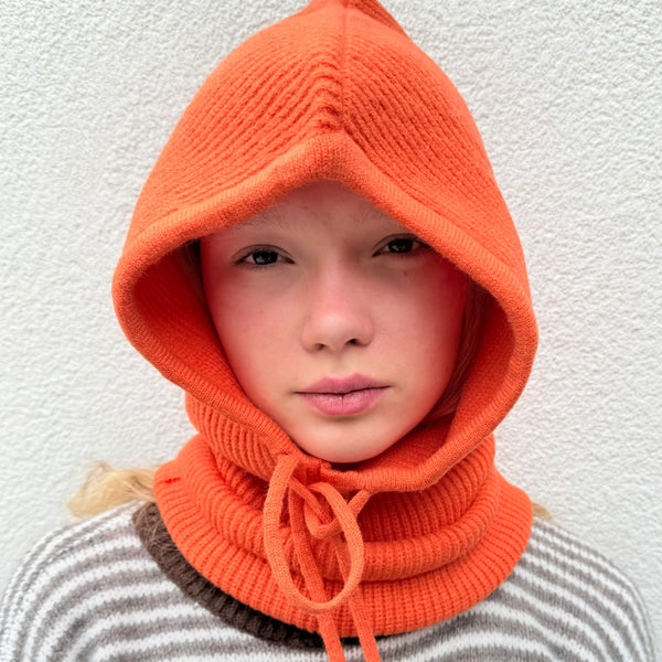 *NEW STYLE* Martha Wool Balaclava Orange
