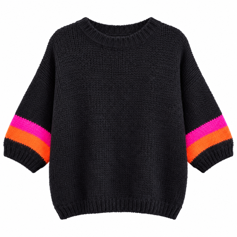 Black Stripe Jumper