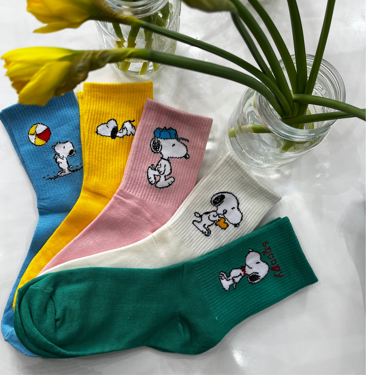 *NEW* Snoopy Girlfriend Socks. Colours*