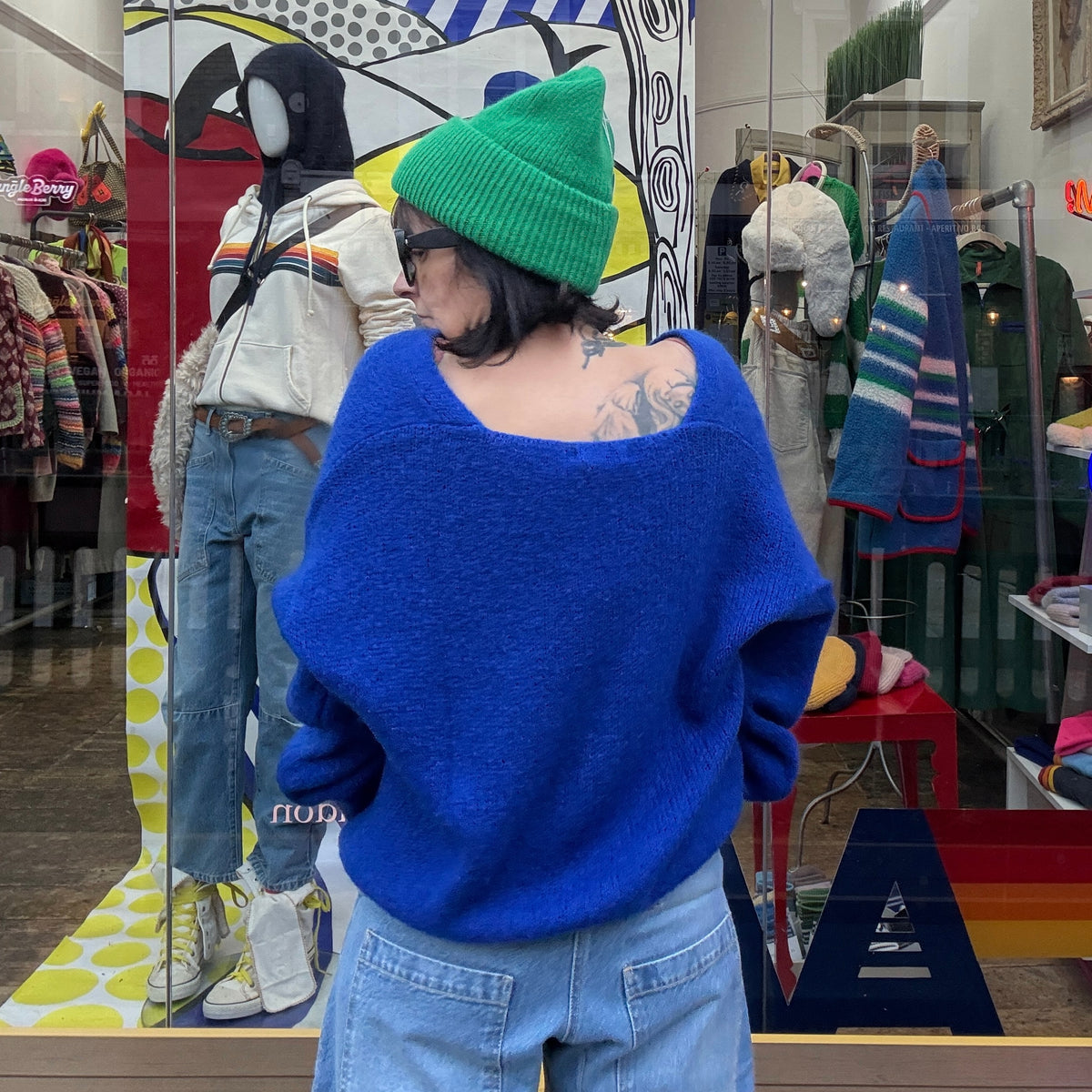 *NEW STYLE* Klein Blue Button-up Cardi