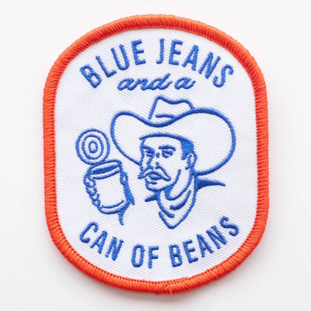 Blue Jeans and a Can of Beans Patch