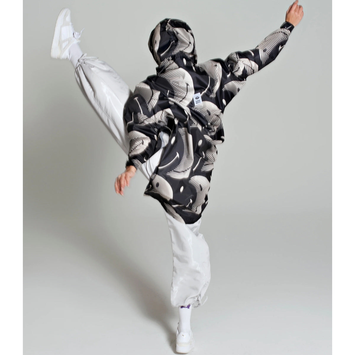 *NEW* RainKiss Rain Poncho Half Moon x Smiley