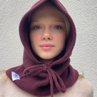 *NEW* Cashmere Balaclava Burgundy