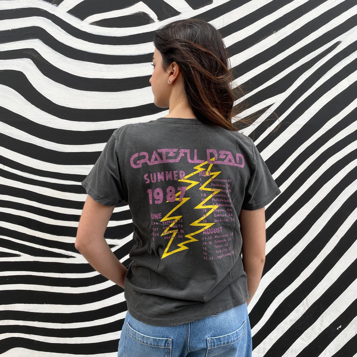 *NEW* Junk Food Grateful Dead Summer Tour 1987