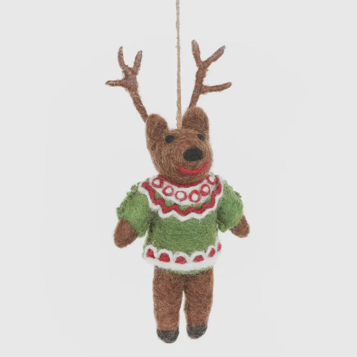 Retro Reindeer Christmas Dec