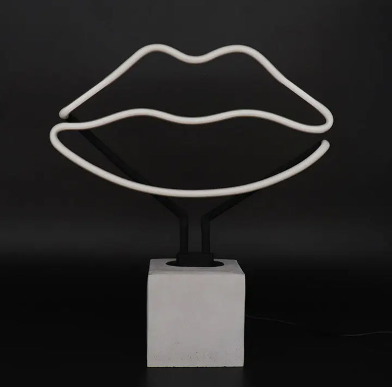 Neon Lips Light