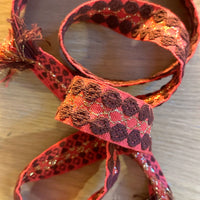 *NEW STYLE* Woven Glitter Belts