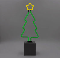 Neon Christmas Tree Light