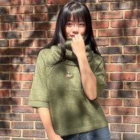 Cashmere Neck Warmer Dark Moss