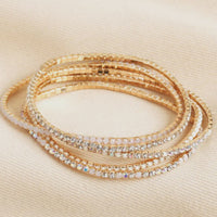 Crystal Multi Tennis Bracelets