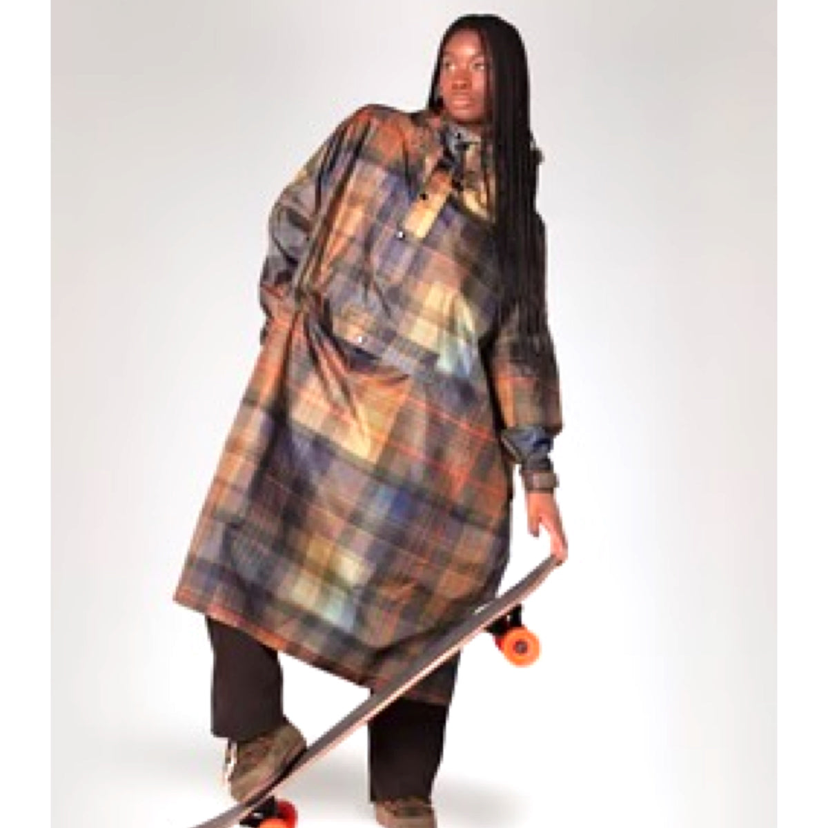 *NEW* RainKiss Tartan Poncho