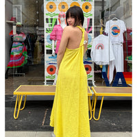 Halter Dress Sunflower