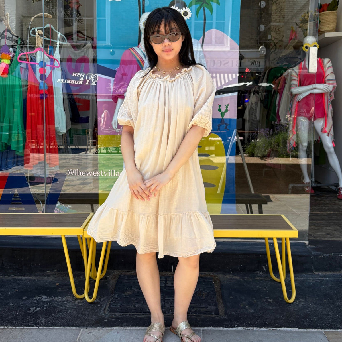 *NEW STYLE* Smocked Mini Butterscotch
