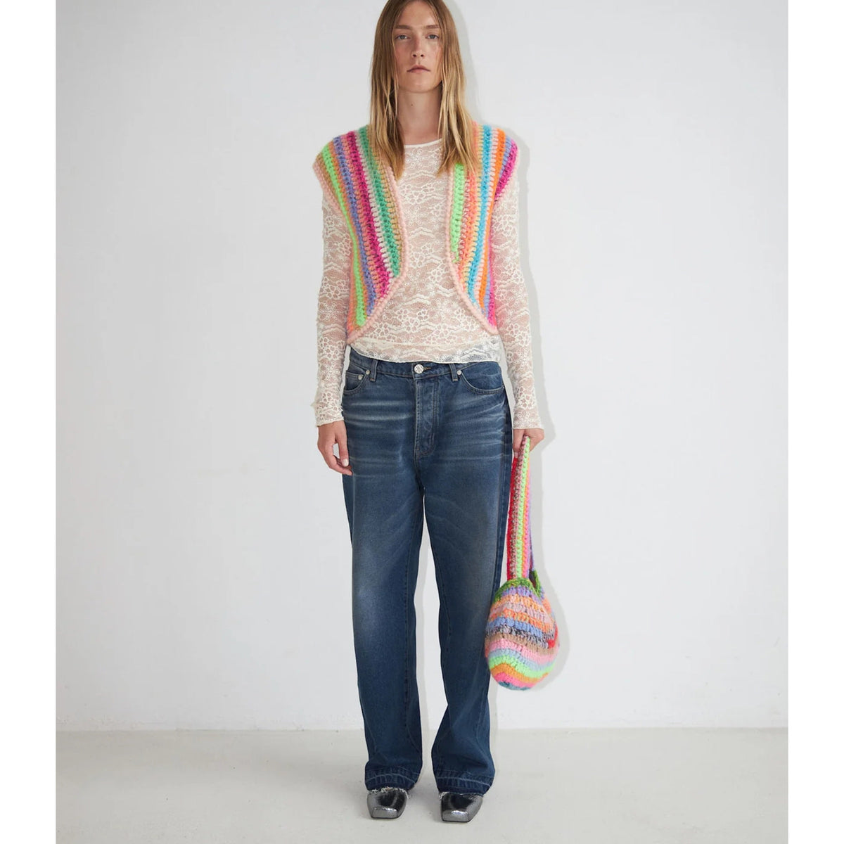 DawnxDare Fine Knit Waistcoat