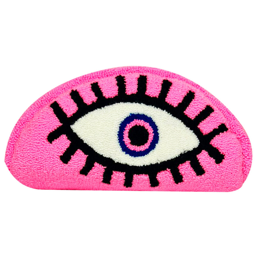 Le Pom Pom Pink Eye Cosmetic Bag