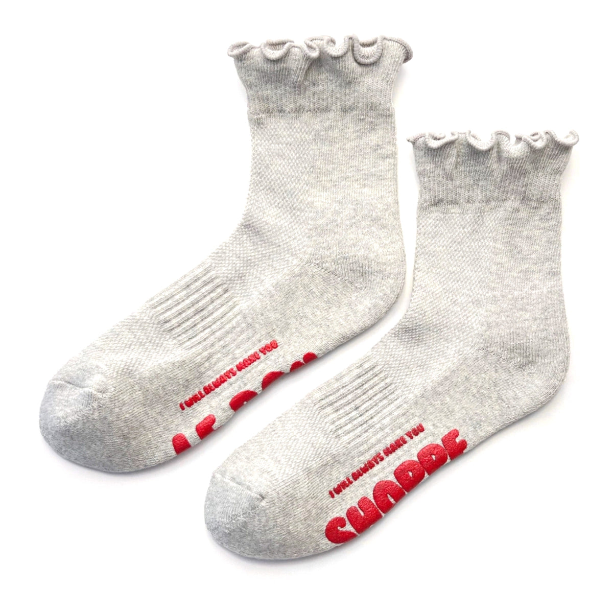 *Just landed* Ruffled Hugger Crew Grey