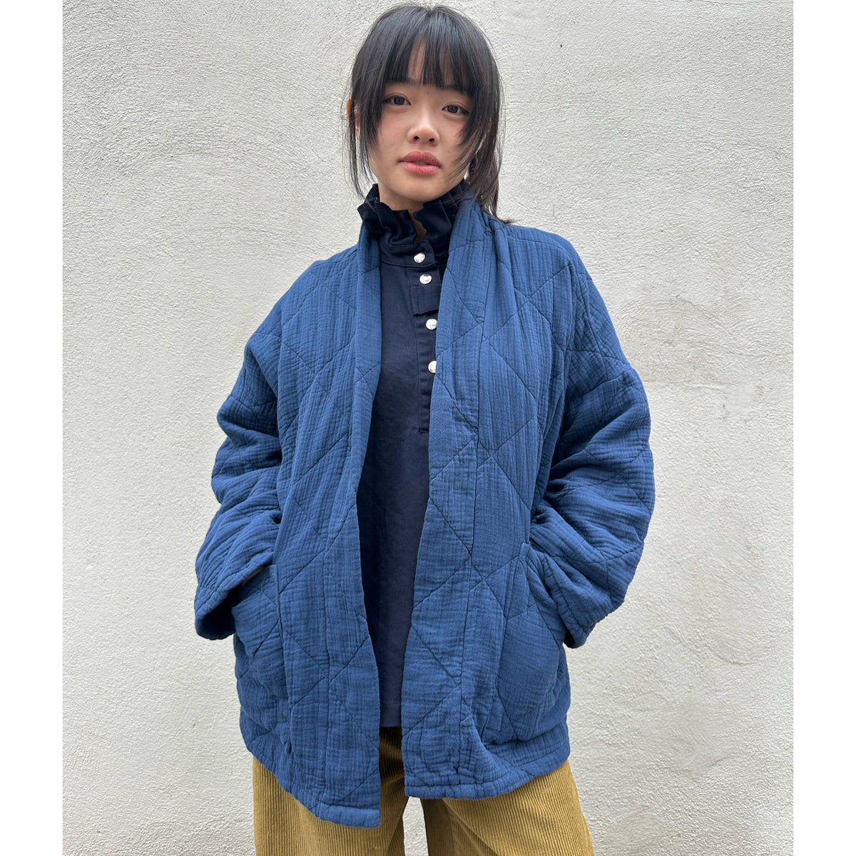 *NEW* Extended Kimono Navy