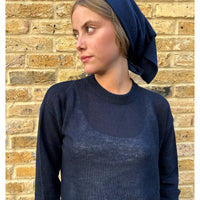 Cashmere Bandana Navy