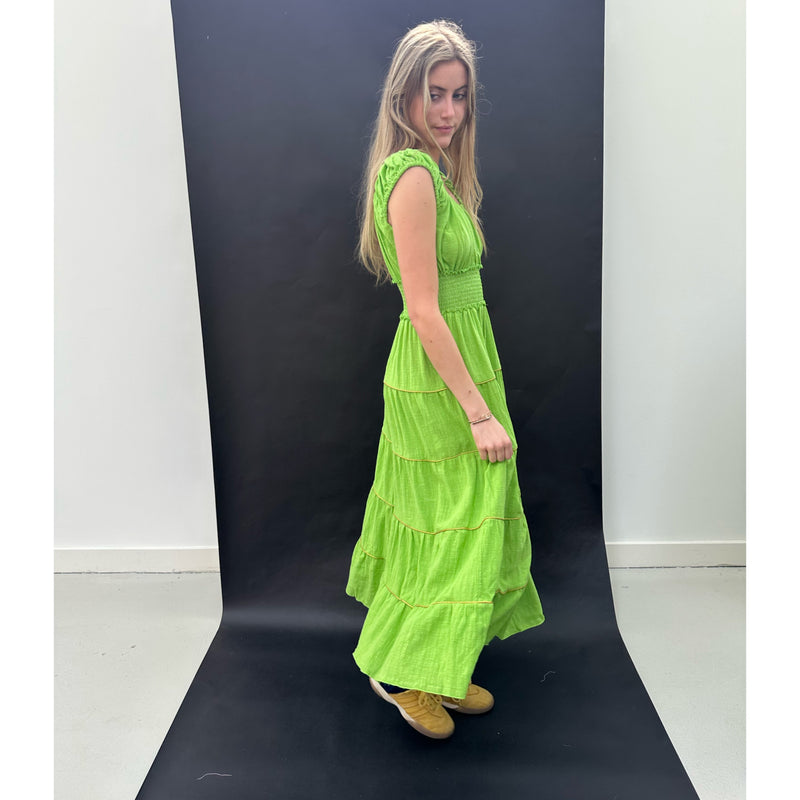 *RESTOCK* Meadow Dress Green