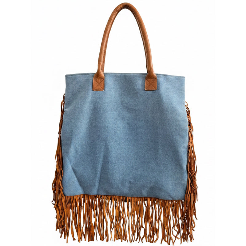 Sequin Tassle Tote