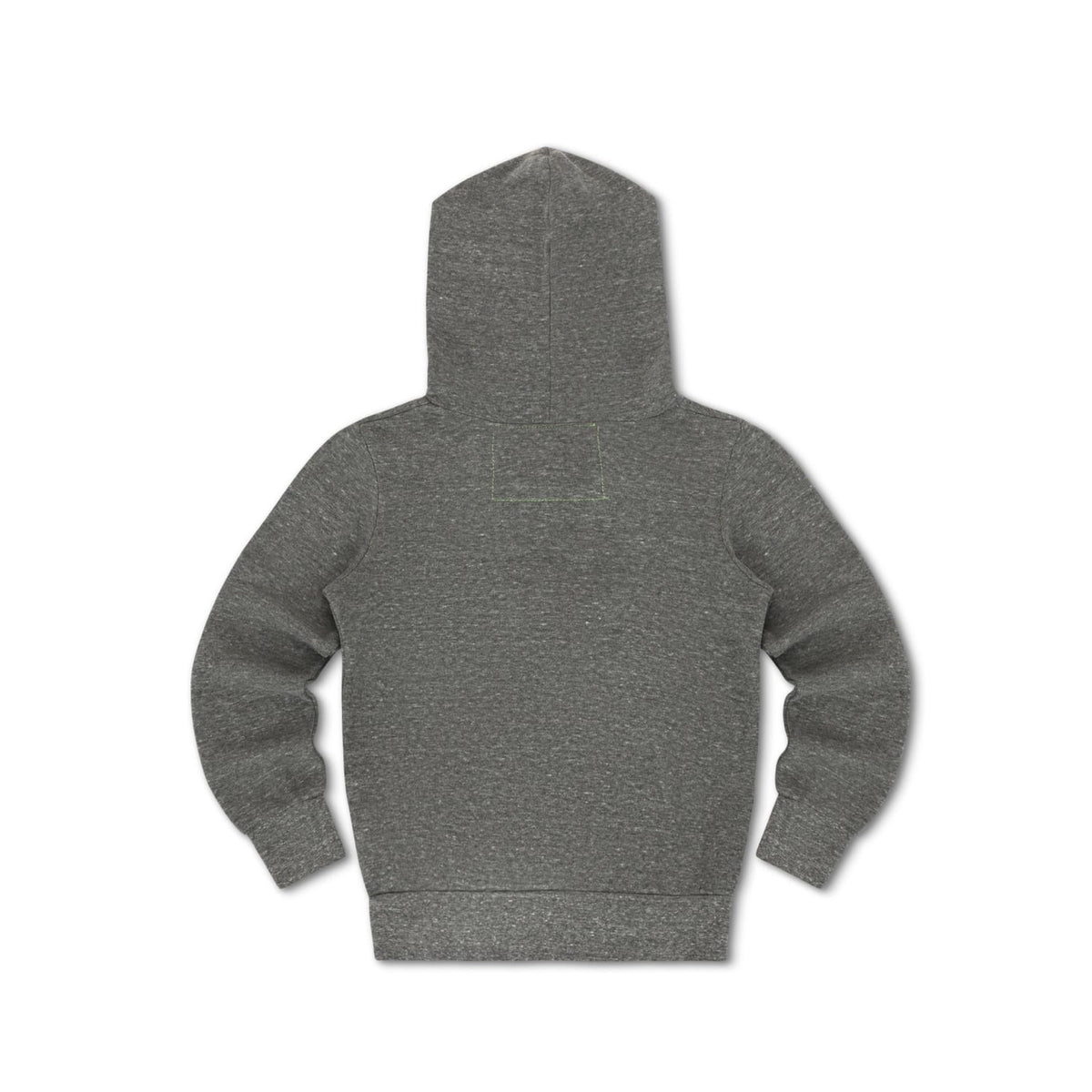 5 Stripe Kids Zip Hoodie Heather Grey