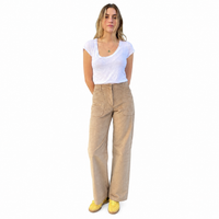 Cord Melrose Pant Beige