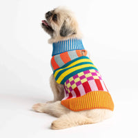 Pattern Patch Dog Jumper Candy