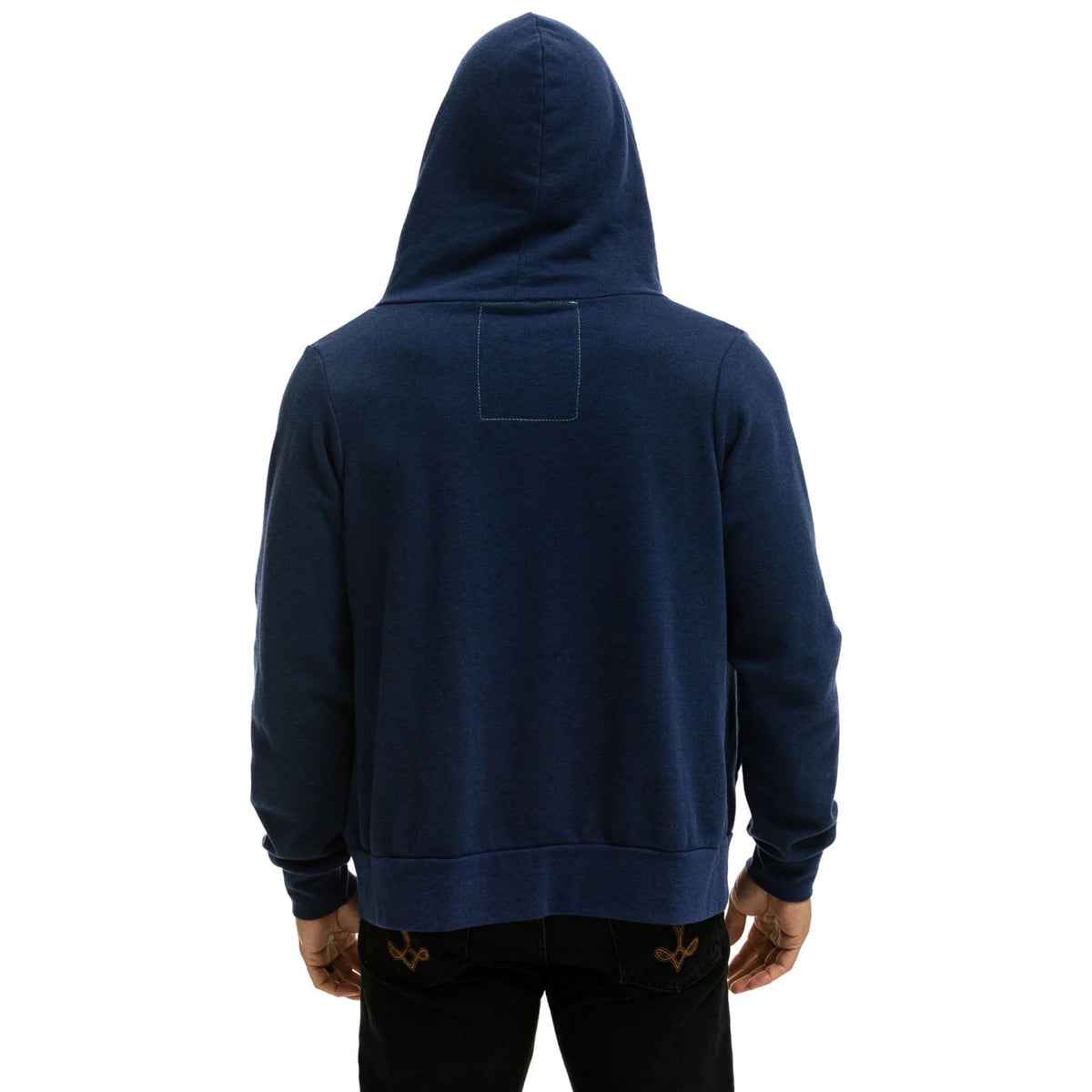 *RESTOCKED* Aviator Nation 5 Stripe Zip Hoodie Navy/Blue