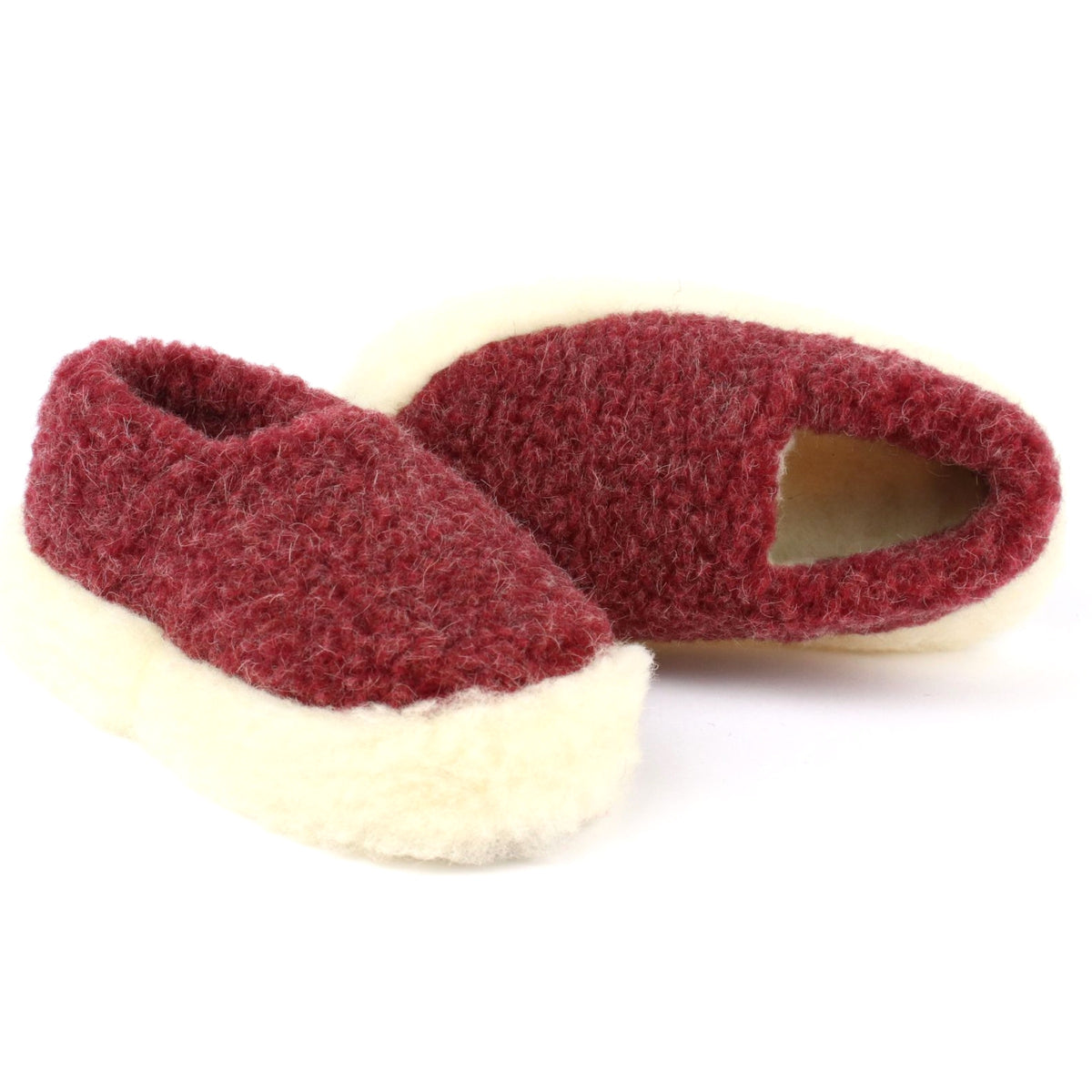 *NEW* Yoko Full Slippers Dark Red