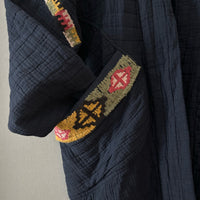 *NEW SEASON* Johanna Braided Kimono Navy