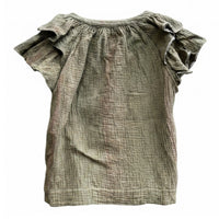 *AW26* Overdyed Puff Top Army