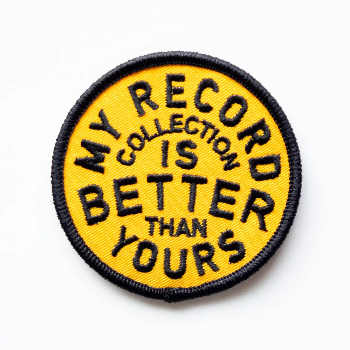 My Record Collection Patch