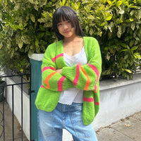 *NEW* Green Stripes Cardigan
