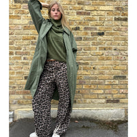 Lightweight Trench Olive