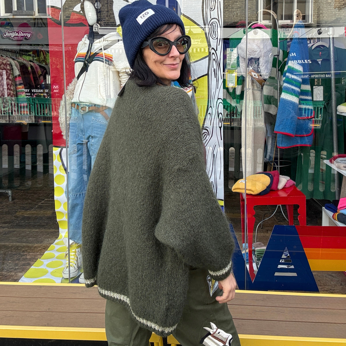 *NEW* Cardigan Khaki