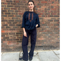 *NEW COLOUR* Cord Melrose Pant Navy