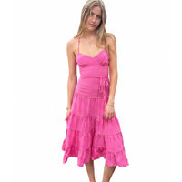 *RESTOCK* Cross-Back Dress Pink