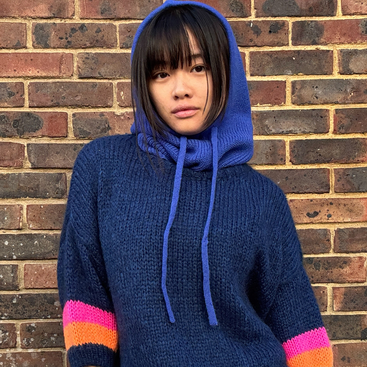 Cashmere Balaclava Royal Blue