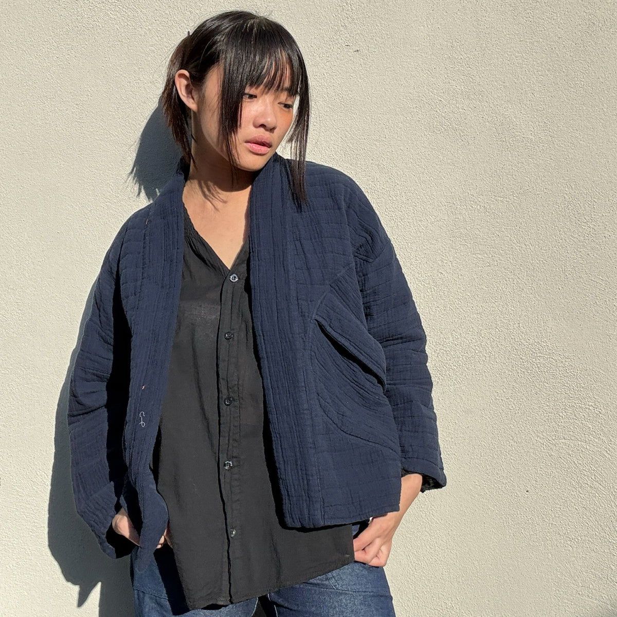 *NEW SEASON* Johanna Kimono Navy