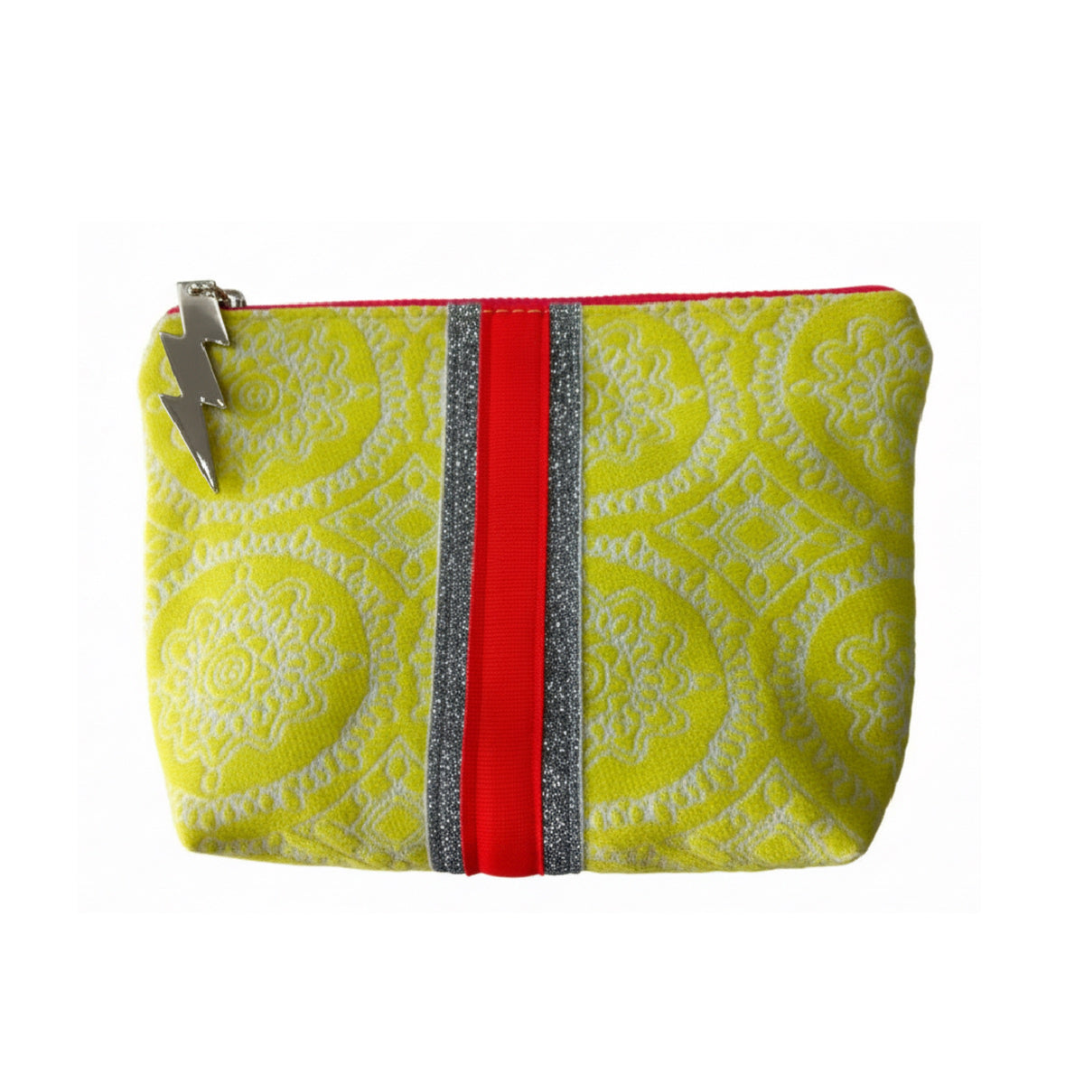 *NEW* Small Yellow Bag with Glitter Stripe