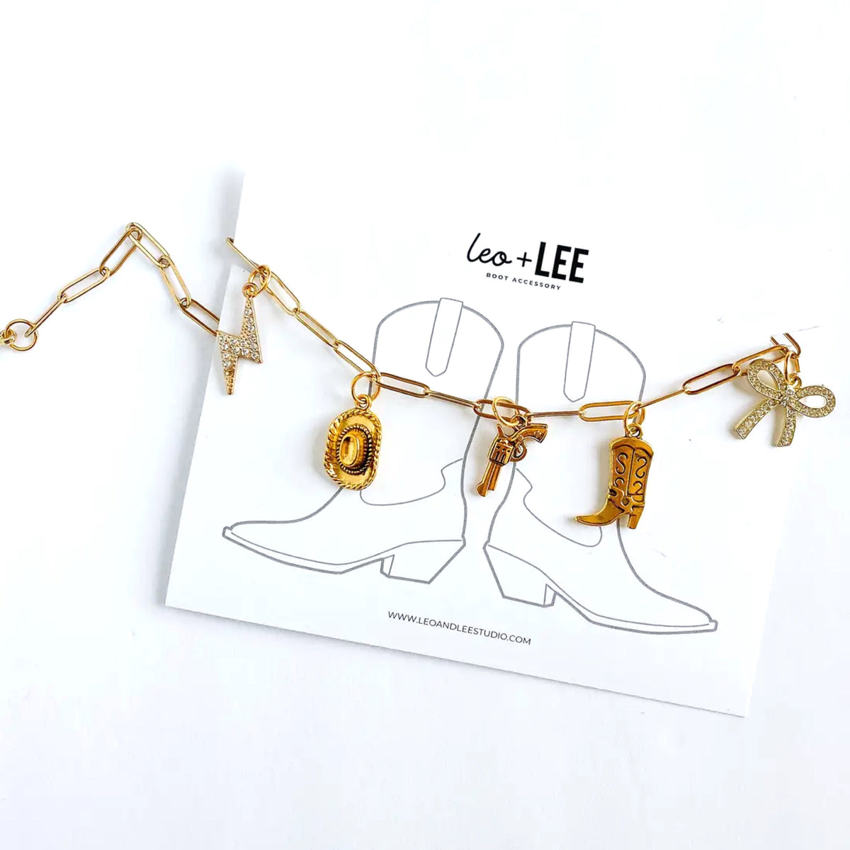 *TREND* Rodeo Boot Charm Wrap